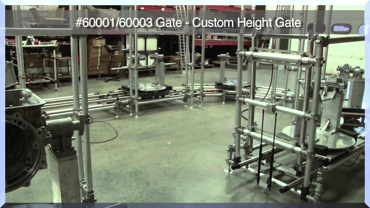 Fleximate Transport Cell Line Gate - Worksmart Systems